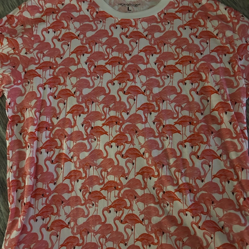Brand new nick graham flamingo T-shirt